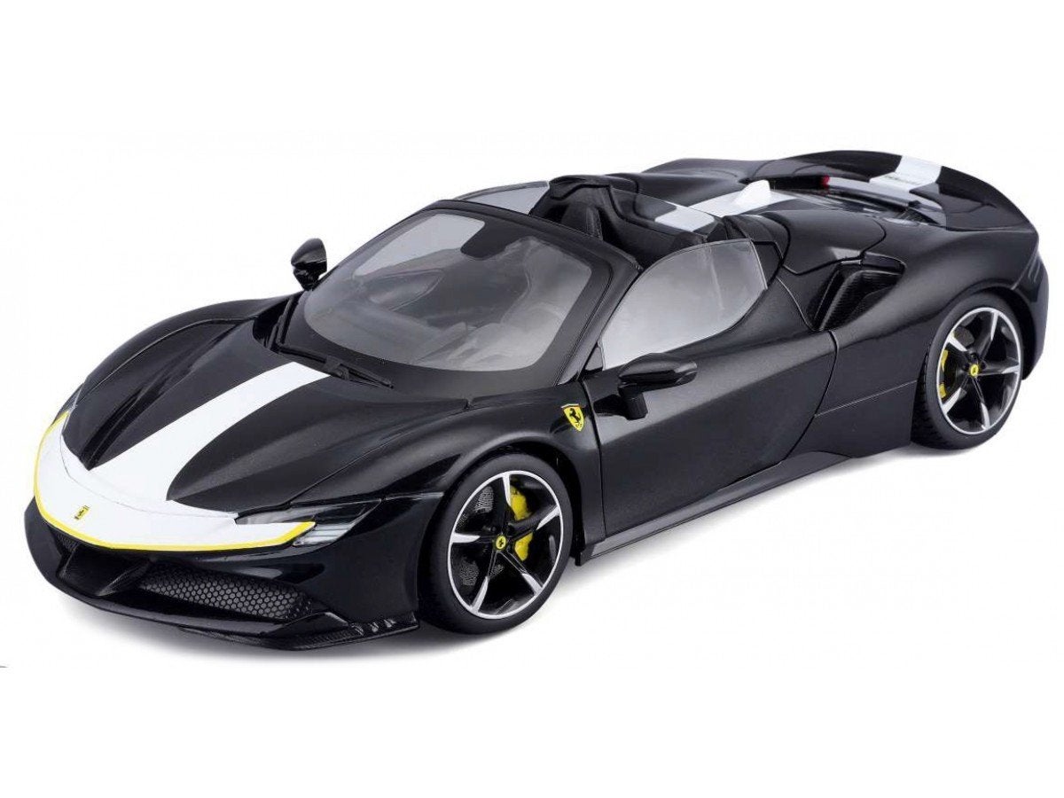 Ferrari SF90 Spider Asseto Fiorano Signature Series 1:18, Hobby en Vrije tijd, Modelauto's | 1:18, Auto, Burago, Burago, Nieuw