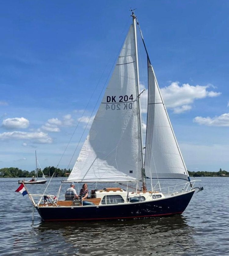 Domp 7,40m Zeilboot Jacht, Watersport en Boten, Kajuitzeilboten en Zeiljachten, Ophalen, Overige merken, Gebruikt, Staal