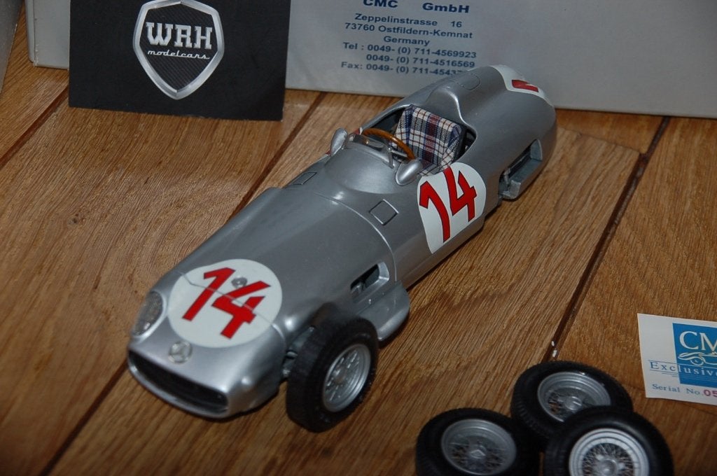 MERCEDES W196 MONOPOSTO #14 SCHADE CMC WRH, Verzenden, Gebruikt, Auto, Overige merken