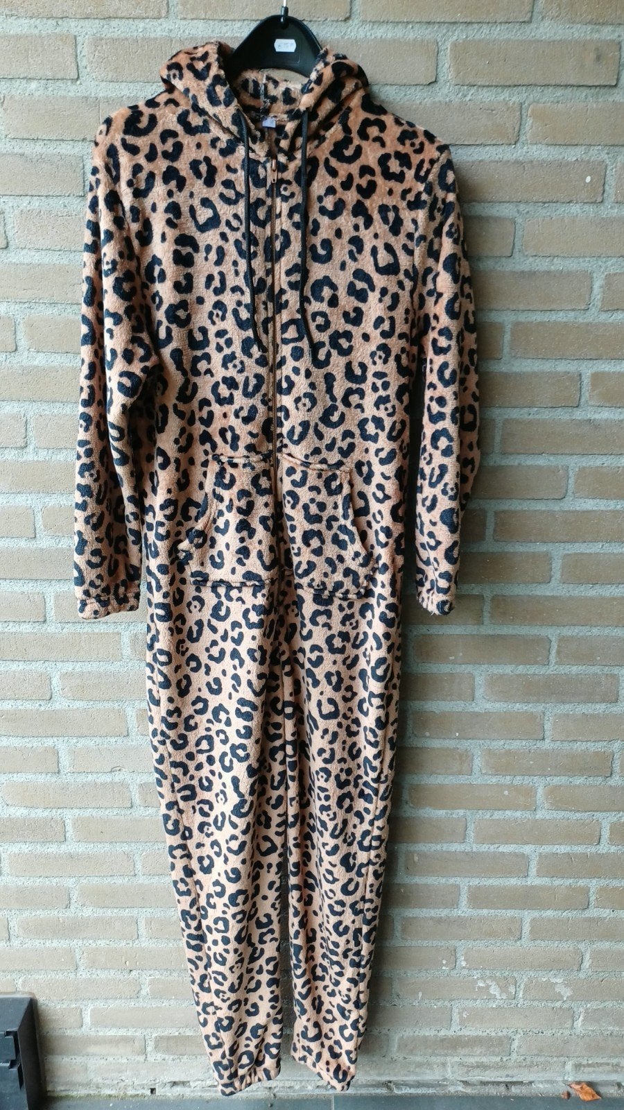 HUISPAK PANTER-PRINT IN MAAT S/M, Ophalen of Verzenden, Gedragen, Maat 38/40 (M), Bruin
