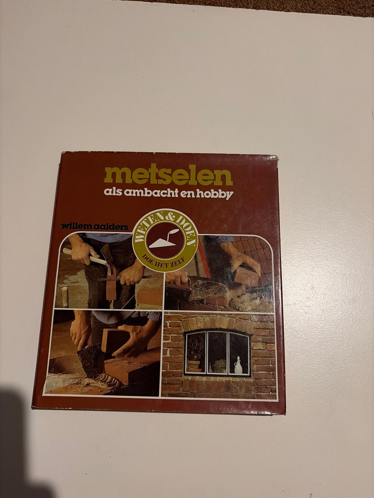 Metselen als ambacht en hobby - Willem Aalders, Boeken, Ophalen of Verzenden, Gelezen, Overige onderwerpen