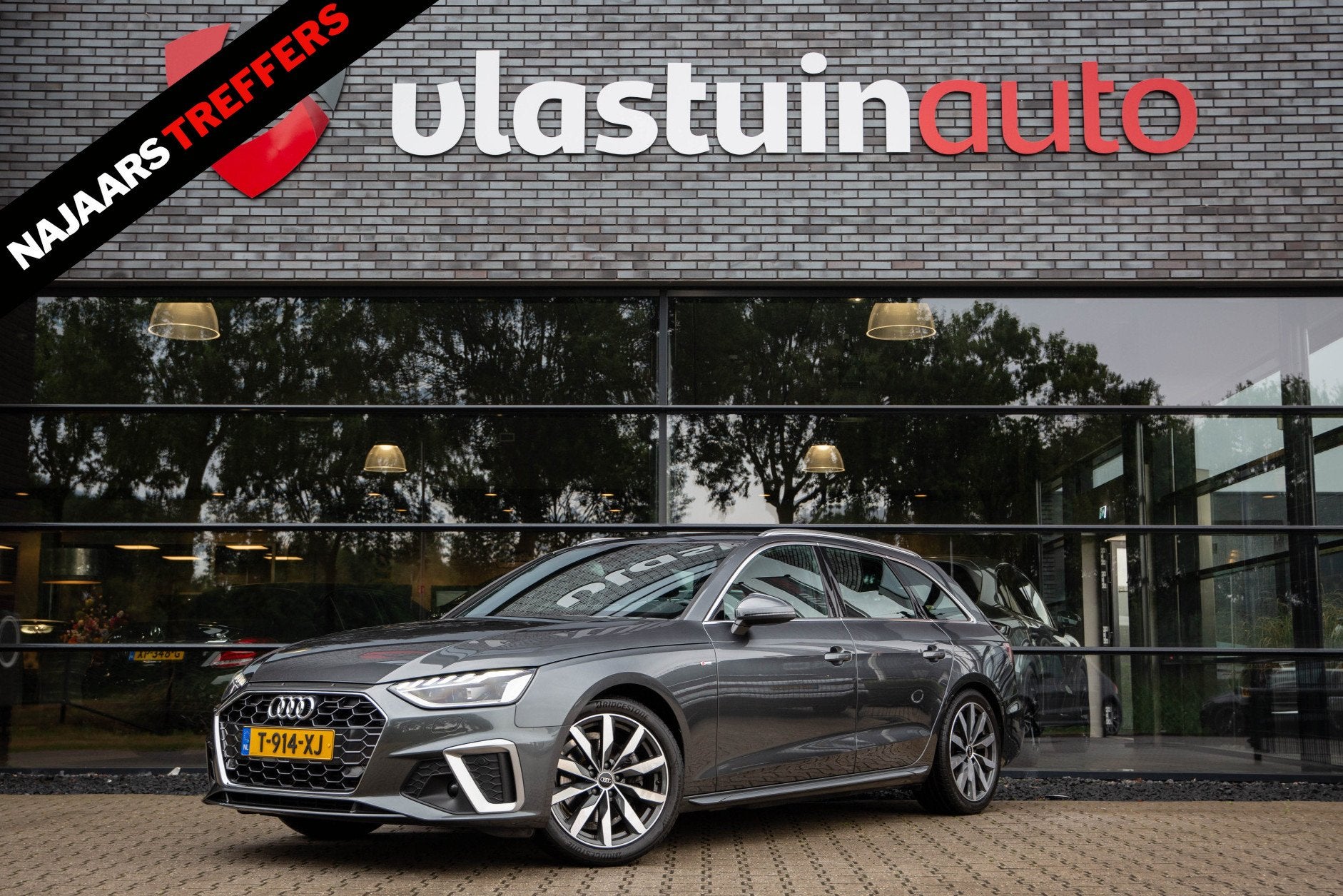 Audi A4 Avant 35 TFSI S edition , Trekhaak, B&O, Camera, Sfe, Gebruikt, 4 cilinders, Origineel Nederlands, Verwarmde buitenspiegels