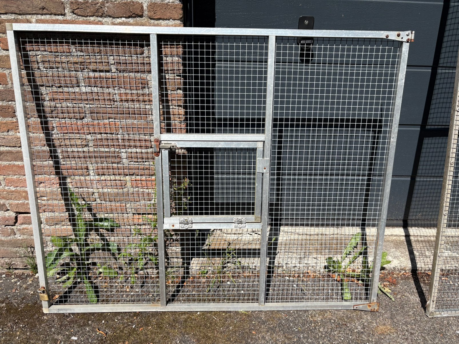 Voliere paneel, Ophalen, Zo goed als nieuw, Aluminium, Volière