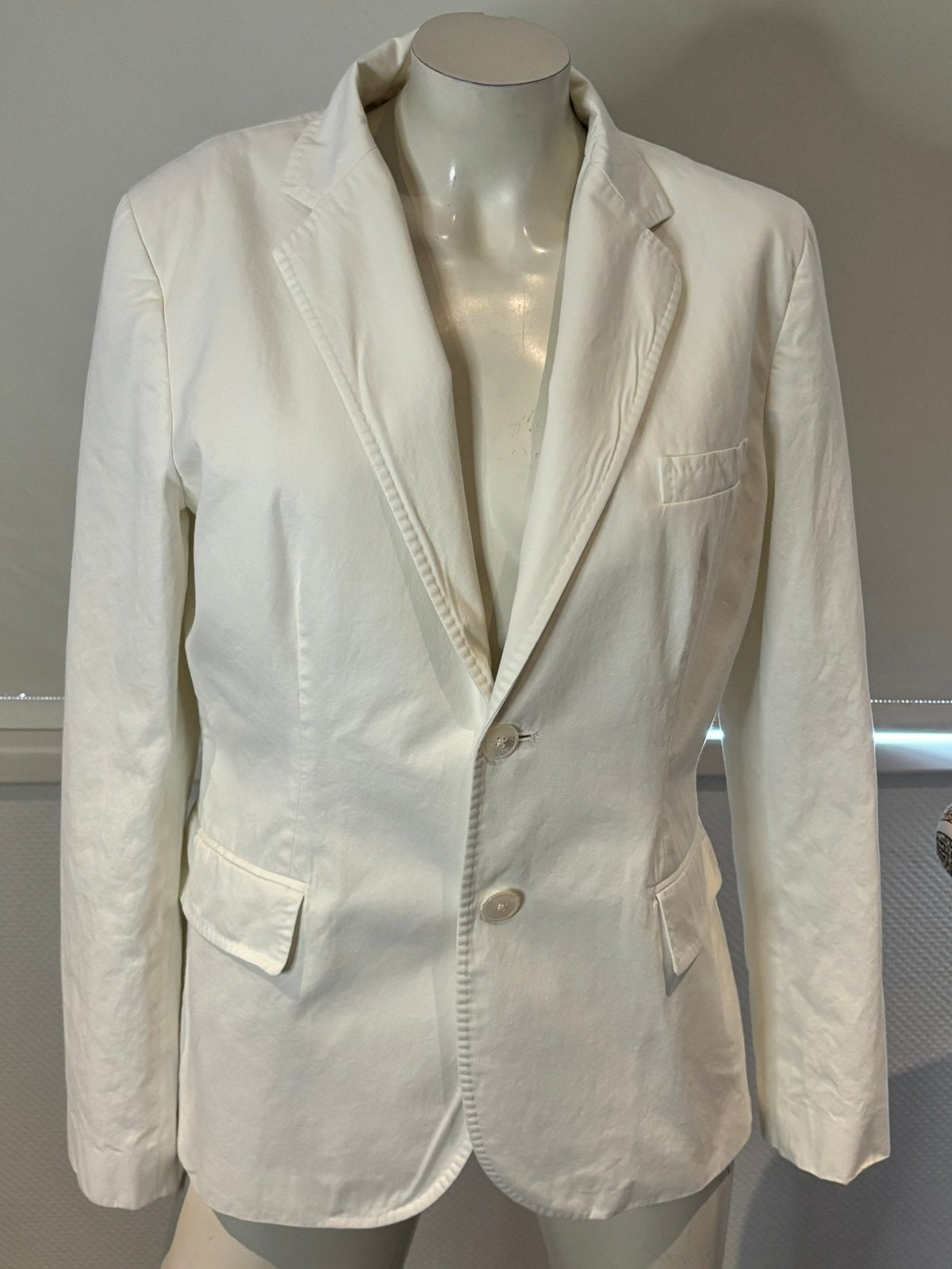 Ralph lauren wit jasje maat 12. Nl 40, Maat 38/40 (M), ., Wit, Ophalen of Verzenden