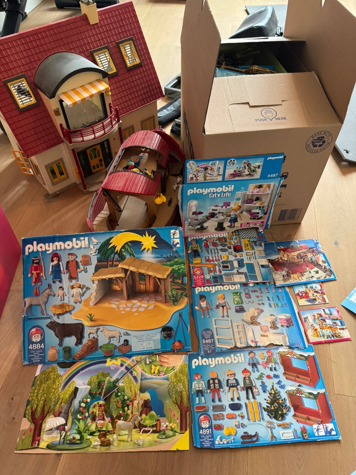 Heel veel playmobil, Ophalen, Gebruikt, Complete set, Overige typen