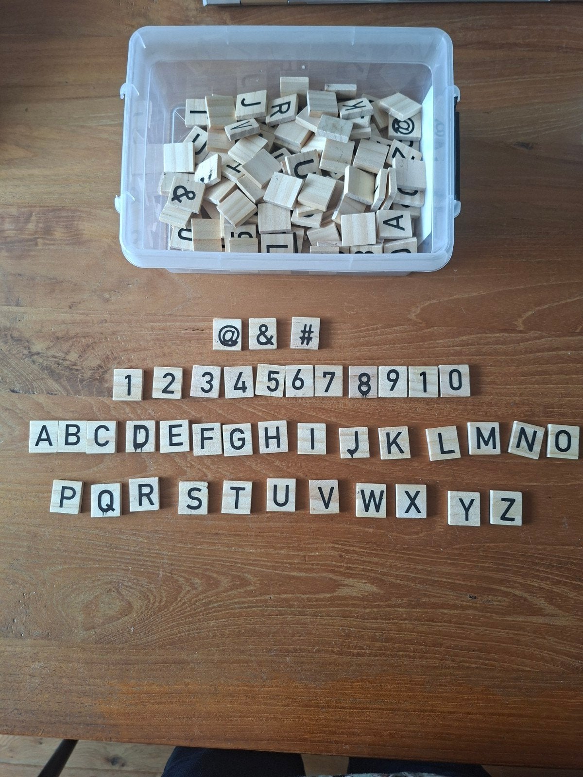 houten letters, Ophalen, Nieuw, Overige merken