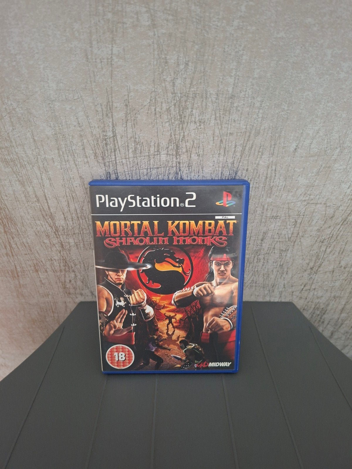 Mortal Kombat Shaolin Monks PS2 - Vechtgame, 2 spelers, Ophalen of Verzenden, Gebruikt, Vanaf 18 jaar