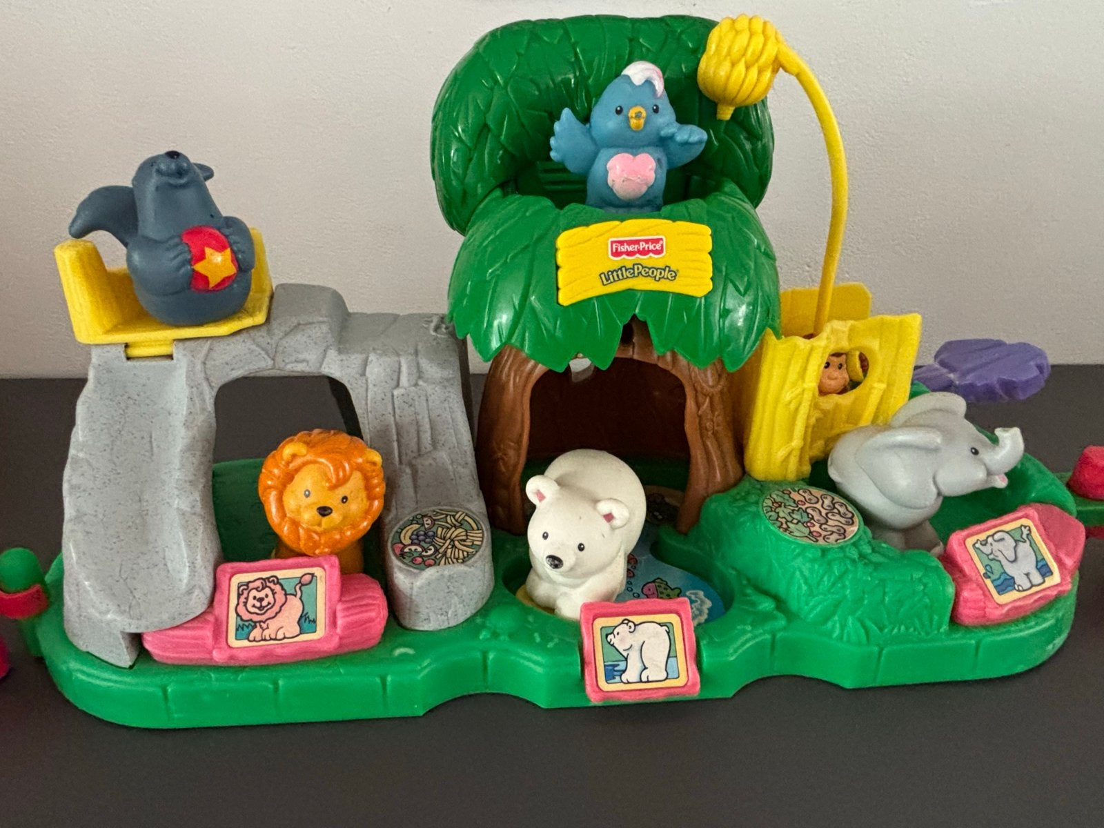 Fisher-Price Little People Dierentuin Speelset, Kinderen en Baby's, Speelgoed | Fisher-Price, Ophalen of Verzenden, Gebruikt, Speelset
