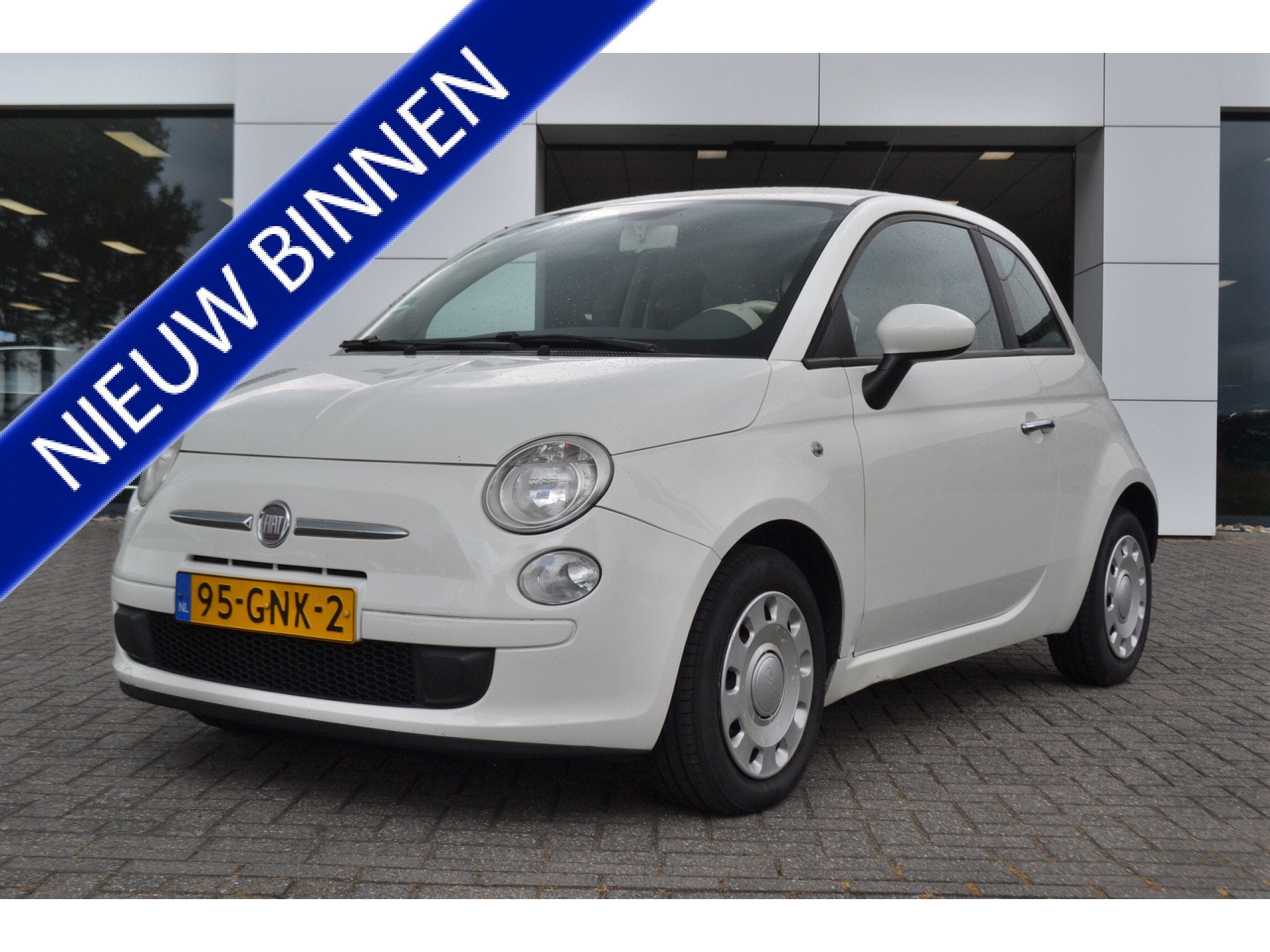 Fiat 500 Airco | Centr-vergr/afst-be | Radio cd | Stuurbekra, Voorwielaandrijving, Stof, Gebruikt, 4 cilinders