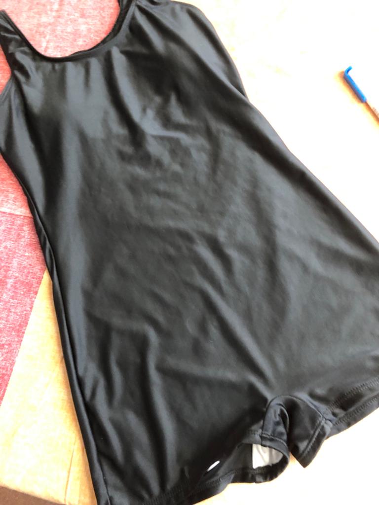 Zwart Badpak met Pijpjes - Voorkant Gevoerd, Kleding | Dames, Badmode en Zwemkleding, Ophalen of Verzenden, Nieuw, Zwart, Badpak
