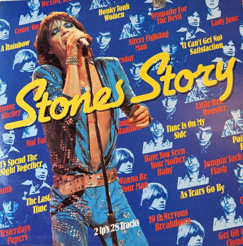 The Rolling stones  Stones Story 2 Lp set, Cd's en Dvd's, Vinyl | Rock, Ophalen of Verzenden, Zo goed als nieuw, 12 inch, Singer-songwriter