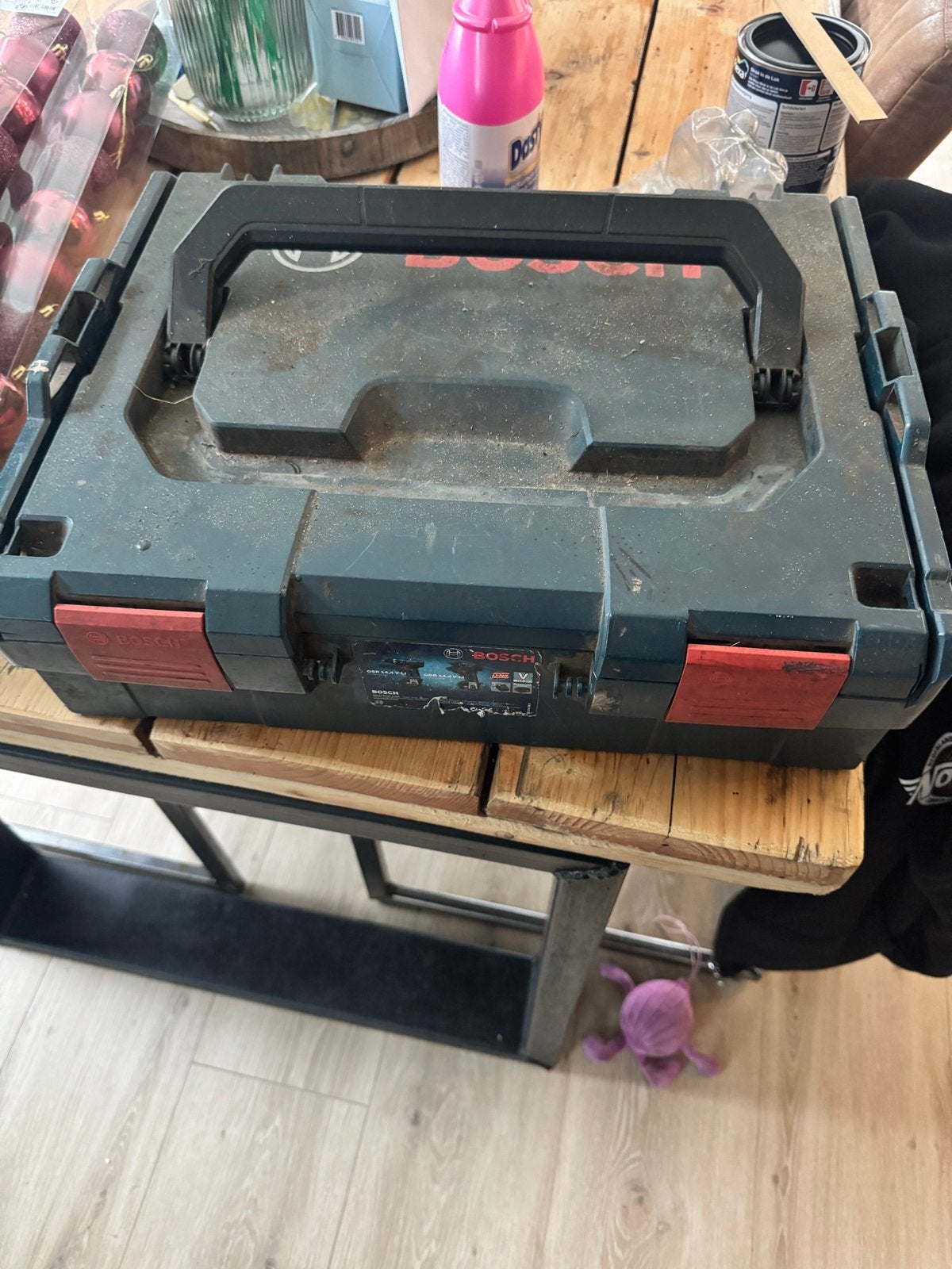 Bosch Professional 14.4V Li-ion Boor-/Schroefmachine Set, Ophalen, Gebruikt, Boor- en Schroefmachine