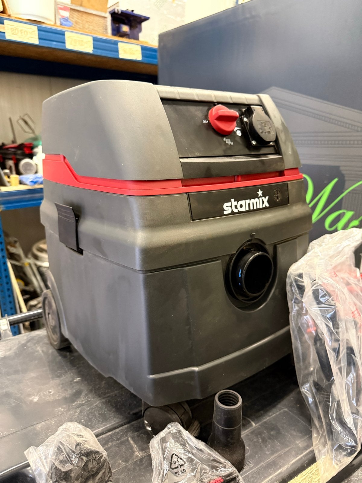 Starmix AR 1425 Industriële Stofzuiger - Krachtig & Compleet, Ophalen of Verzenden, Gebruikt