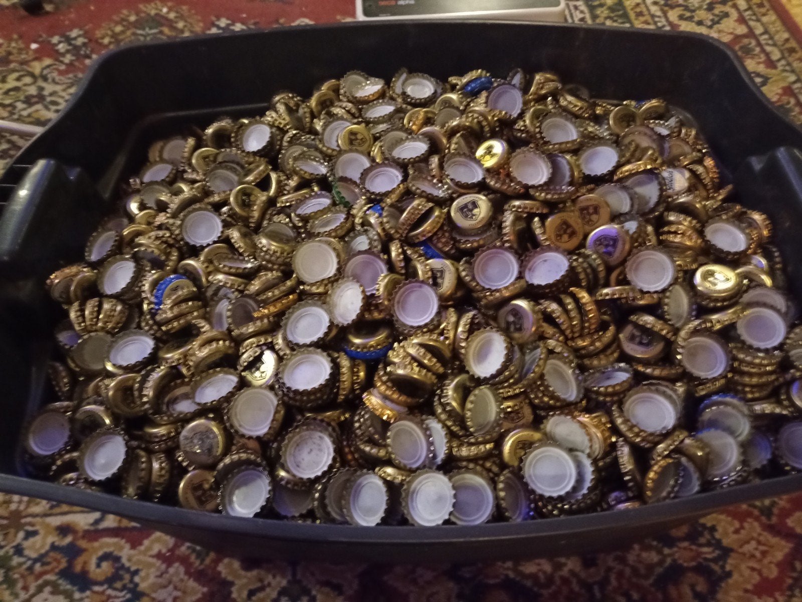 Bijna 22 kilo Hertog Jan kroonkurken voor ieder project, Ophalen of Verzenden