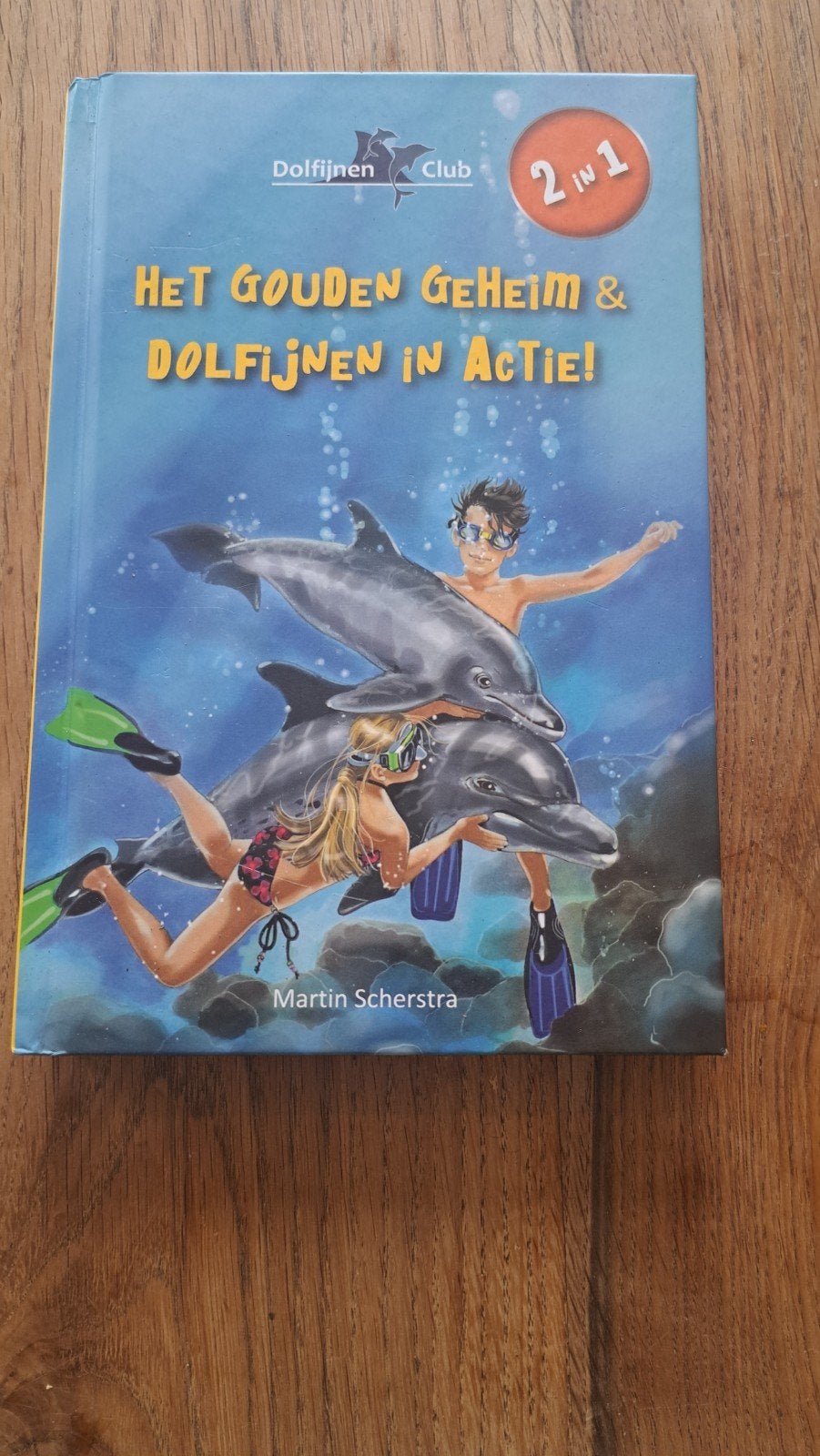 Dolfijnen Club: Het Gouden Geheim & Dolfijnen in Actie!, Ophalen of Verzenden, Zo goed als nieuw, Martin Scherstra