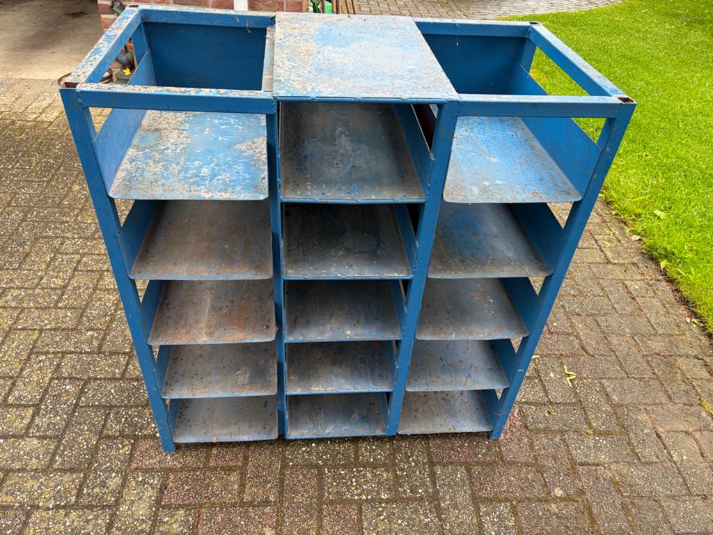 Stalen Werkplaatskast - 105x98x50 cm, Ophalen, Kast, Kast, Kast