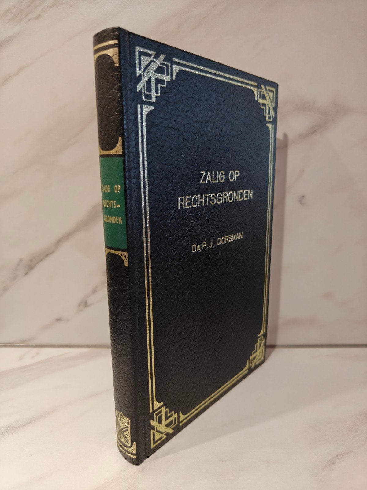 Ds. P.J. Dorsman. Zalig op rechtsgronden.  Tien predikaties, Ophalen of Verzenden, Gelezen, Christendom | Protestants