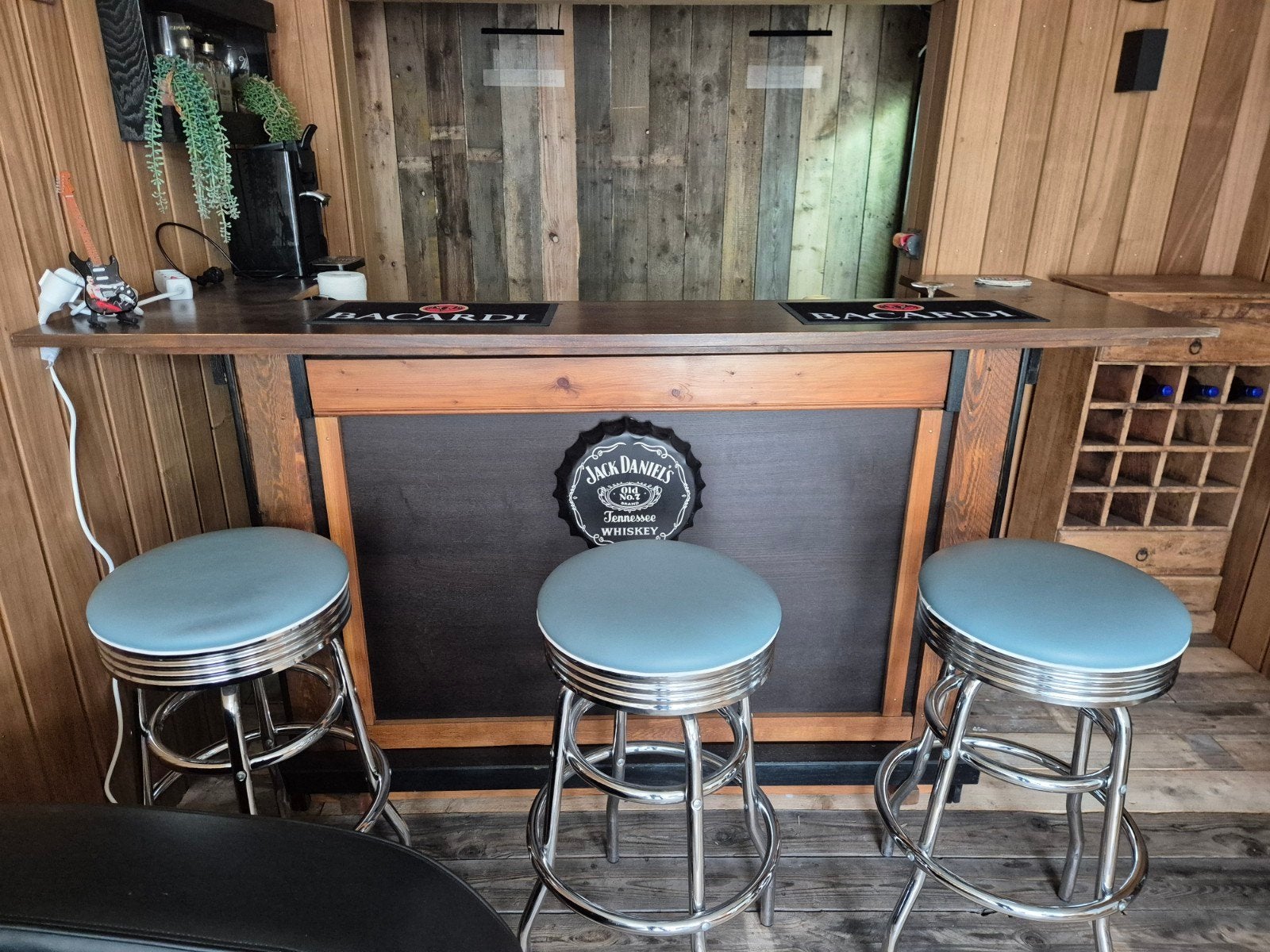 Houten bar mancave, Huis en Inrichting, Barren, Ophalen