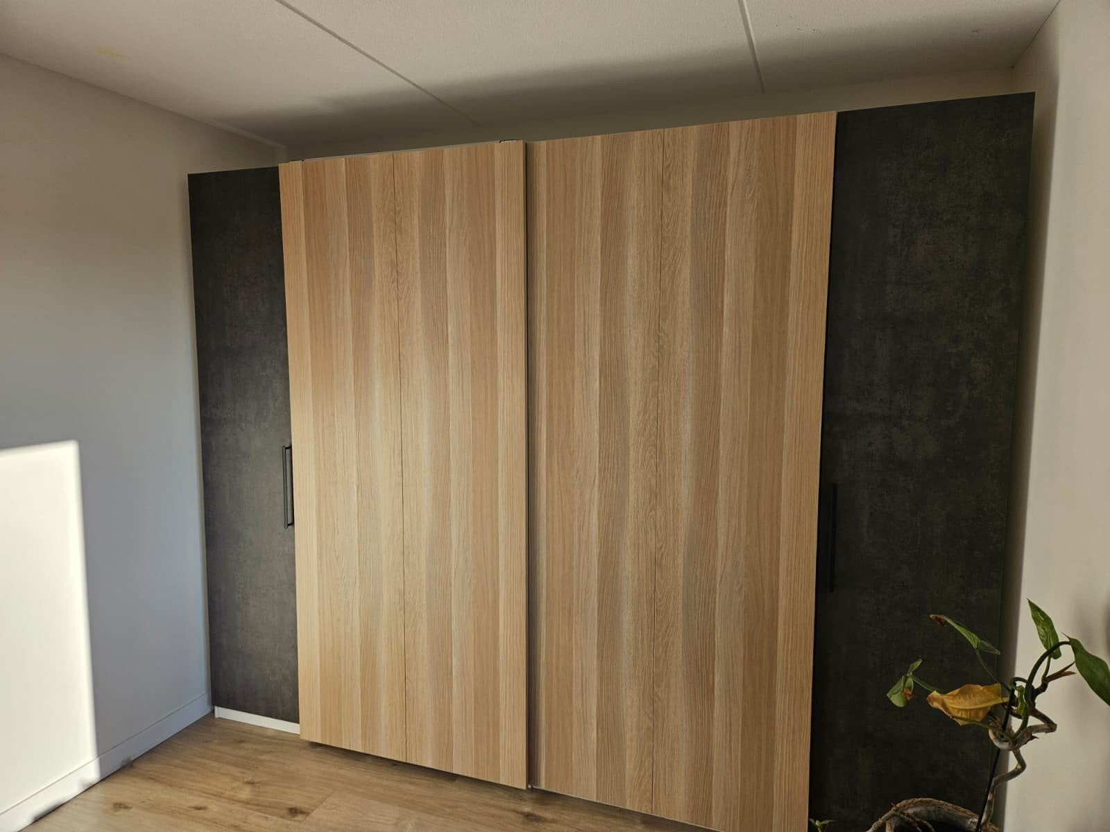 deuren IKEA PAX-kast (betonlook), Ophalen, 200 cm of meer, Betonlook, 50 tot 100 cm