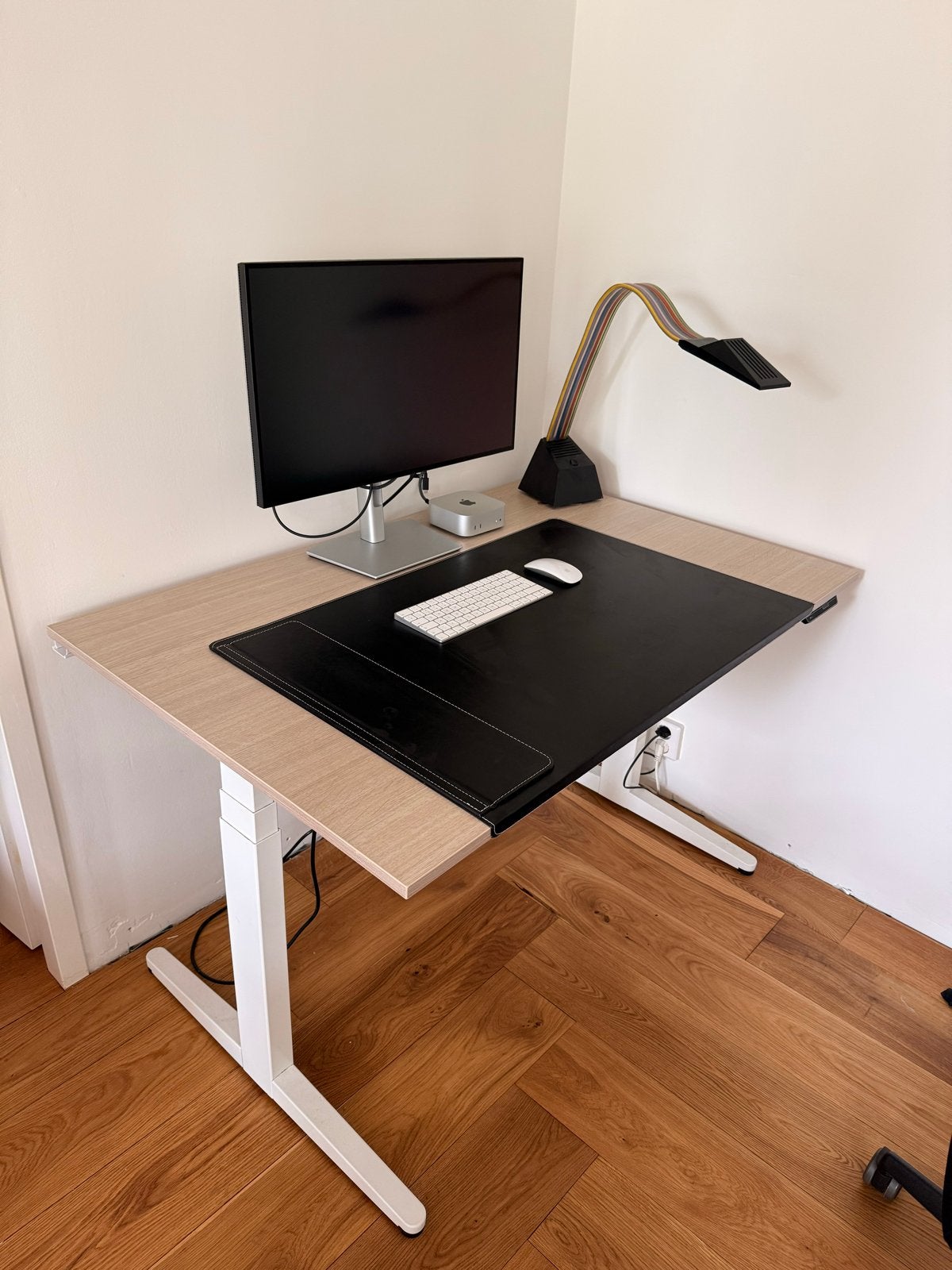 Ahrend Elektrisch Zit-sta Bureau 80x120, Ophalen, Elektrisch, Gebruikt, Zit-sta bureau