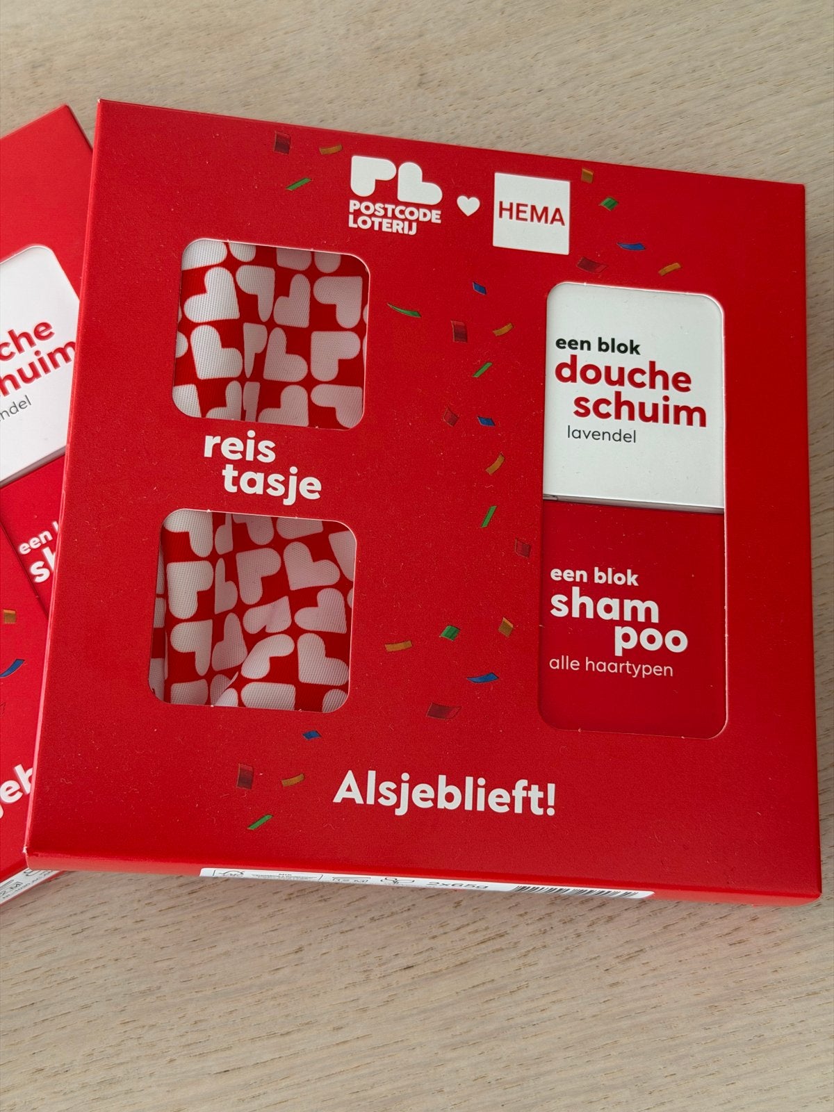 2 Hema Postcode Loterij Douche Schuim & Shampoo Blokken, Ophalen of Verzenden, Nieuw, Bad & Douche