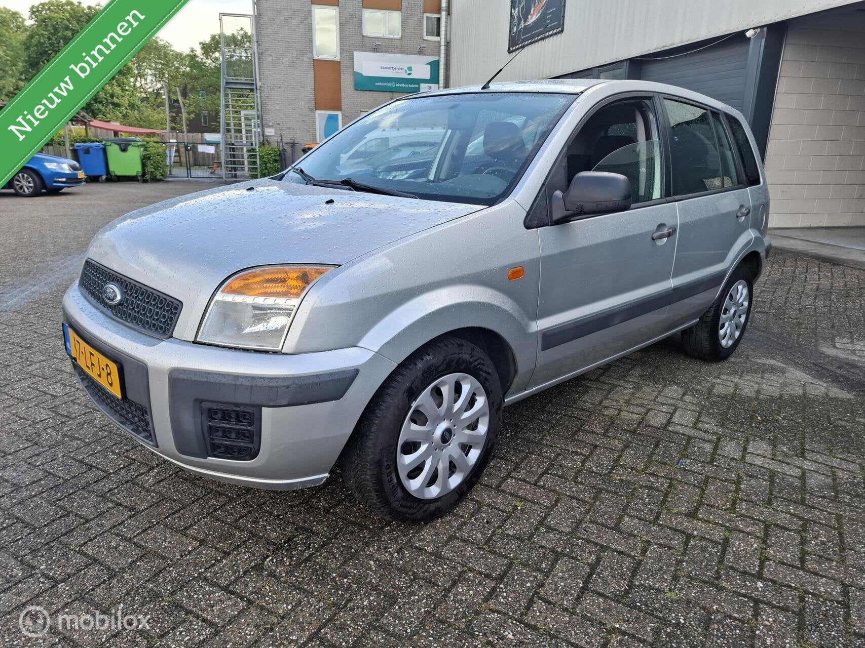 Ford Fusion 1.4-16V Style Airco/Reeds Apk onderhoudsbeurt/Re, Auto's, Ford, Voorwielaandrijving, 15 km/l, Gebruikt, Origineel Nederlands