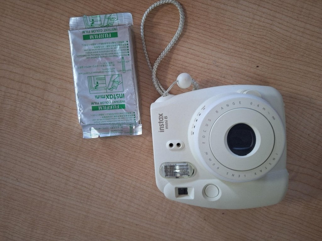 fotocamera instax mini 8, Ophalen of Verzenden, Zo goed als nieuw, Polaroid, Fuji
