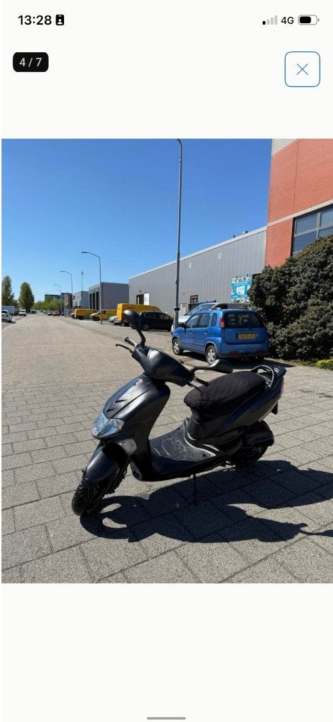 Scooter kymco vitality, Ophalen, Overige modellen, Maximaal 45 km/u, Zo goed als nieuw