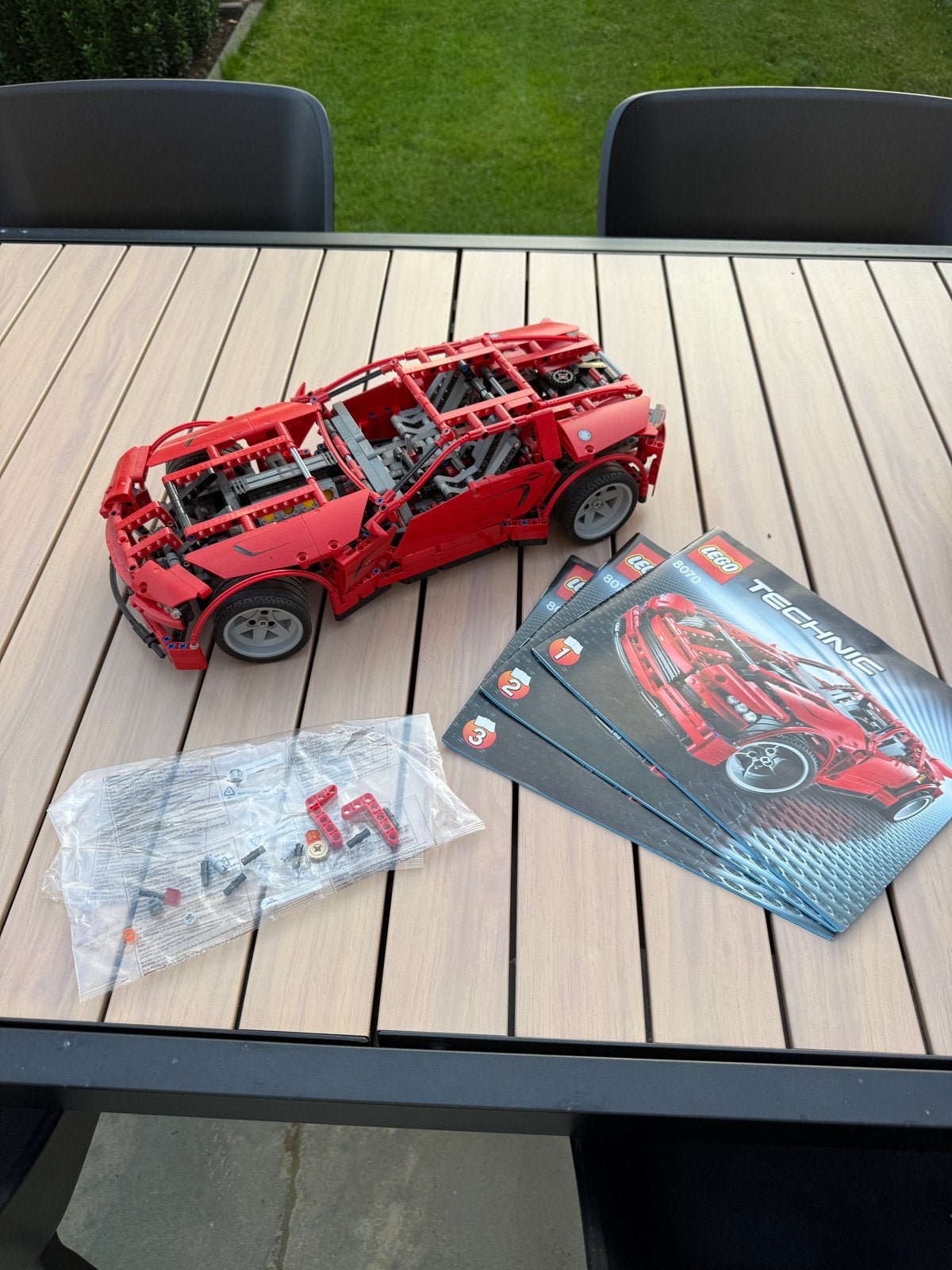 LEGO Technic Super Car (8070) - Compleet met Power Functions, Kinderen en Baby's, Speelgoed | Duplo en Lego, Lego, Ophalen of Verzenden