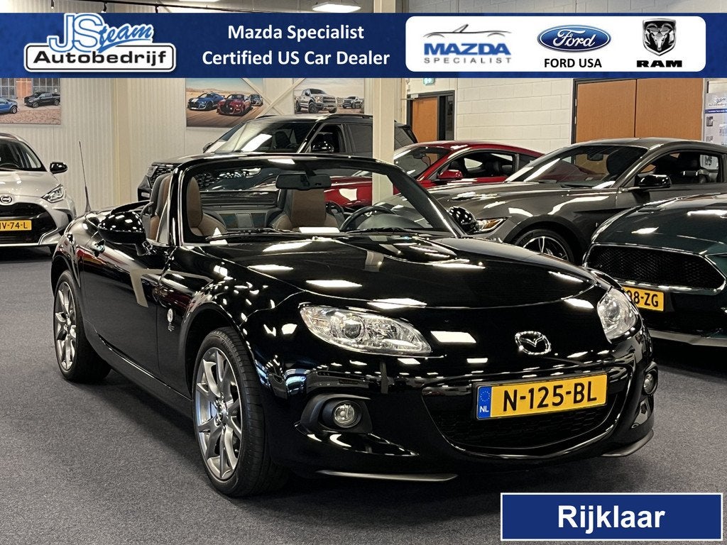 Mazda MX-5 NC Roadster Coupe 1.8i Hanabi Limited Airco Leder, Achterwielaandrijving, Gebruikt, 4 cilinders, Handgeschakeld