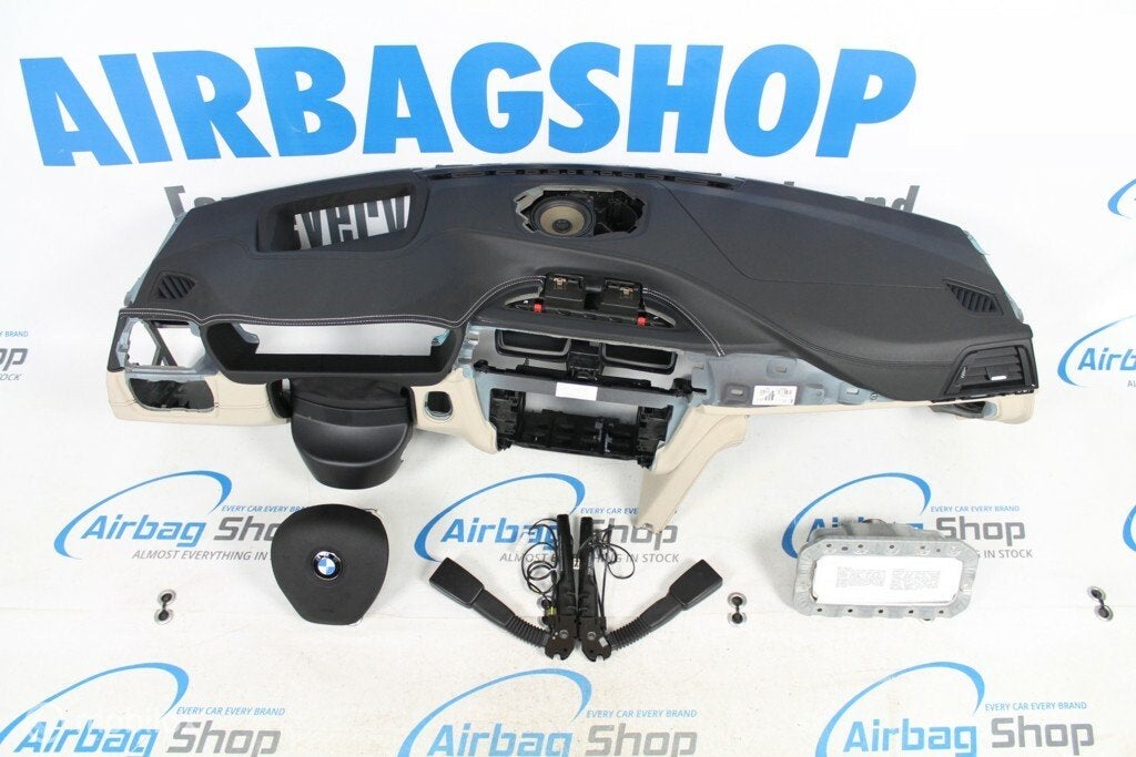 Airbag set - Dashboard wit leder head up BMW 4 serie F32 F33, Auto-onderdelen