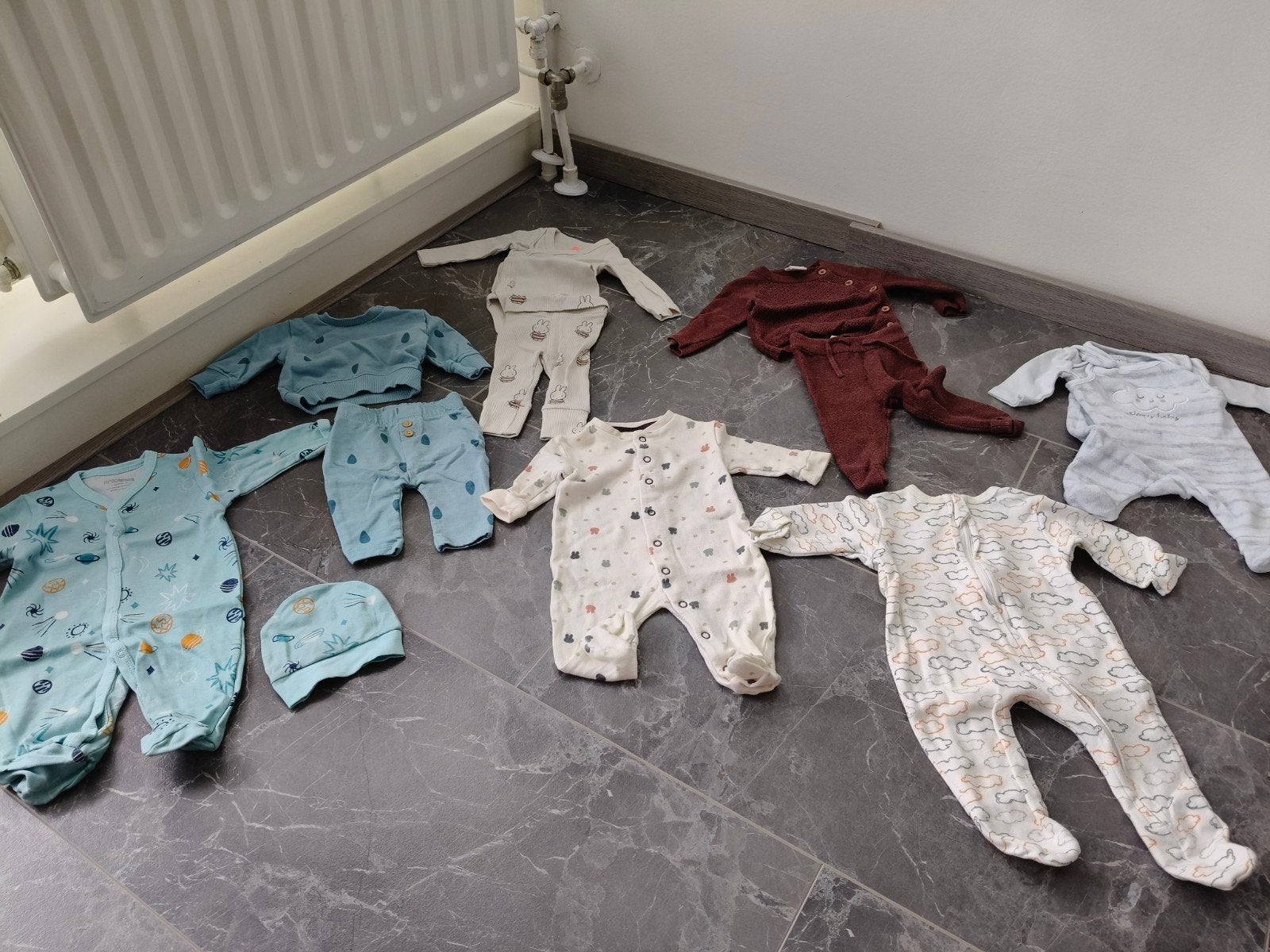 Zak met babykleding maat 50-52, Kinderen en Baby's, Babykleding | Prematuur, Ophalen of Verzenden, Gebruikt, Jongetje of Meisje