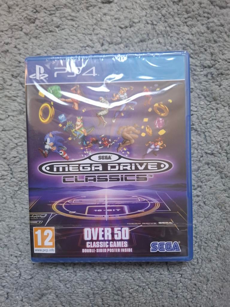 Sega Mega Drive Classics PS4 - Nieuw in seal, Overige genres, 1 speler, Nieuw, Eén computer