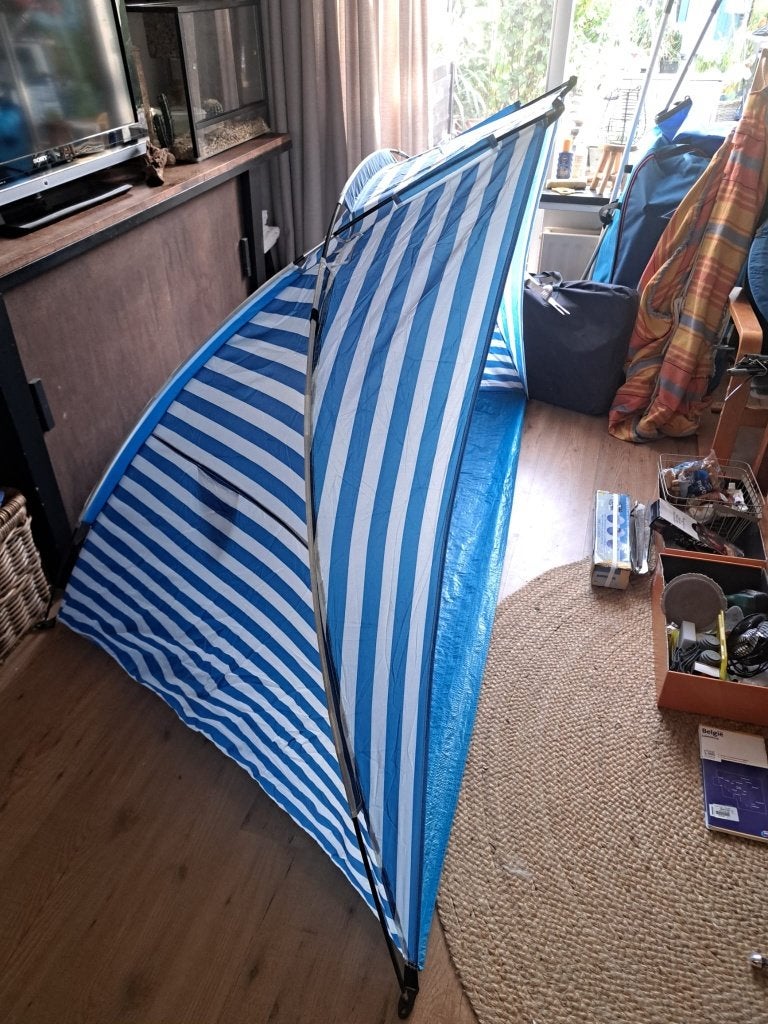 strand of speeltentje, Kinderen en Baby's, Ophalen, Zo goed als nieuw