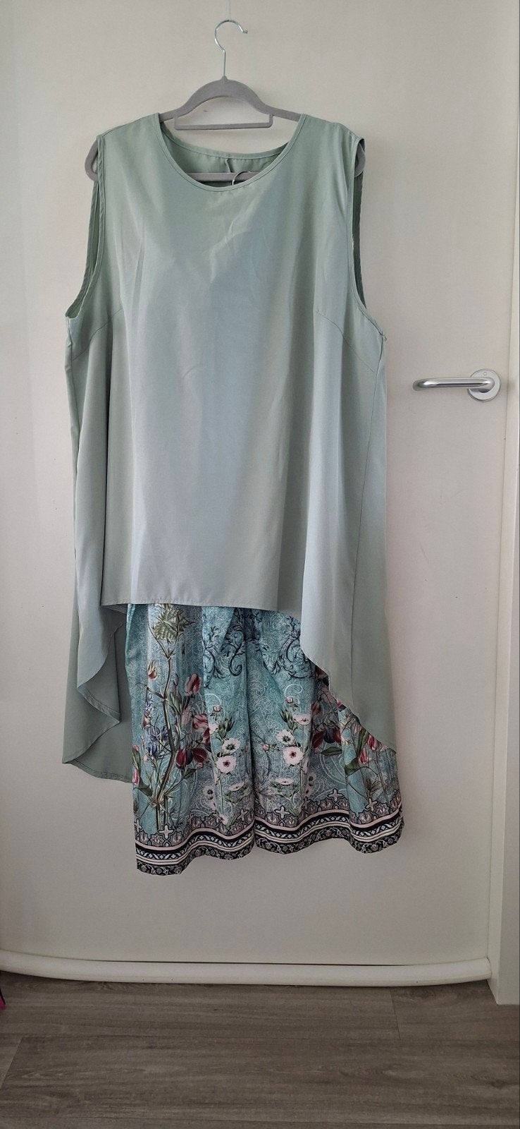 Aparte set tuniek met broek  dames maat 50-52, Ophalen of Verzenden, Nieuw, Maat 46/48 (XL) of groter
