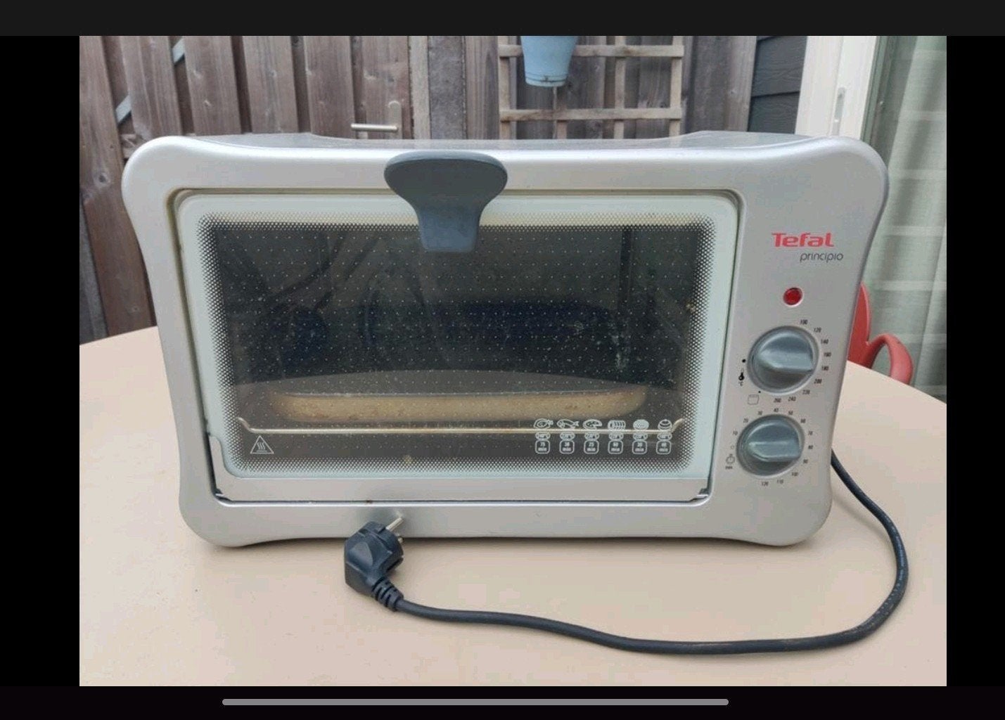 Compacte Tefal Principio mini oven, Ophalen, Minder dan 45 cm, Gebruikt, Mini-oven
