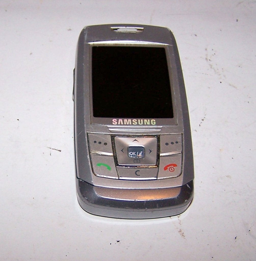 Vintage Samsung GSM. Geen lader/niet getest., Telecommunicatie, Mobiele telefoons | Samsung, Overige modellen, Geen camera, Overige systemen