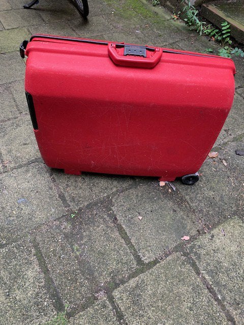 Samsonite koffer, Sieraden, Tassen en Uiterlijk, Koffers, Ophalen, Gebruikt, Hard kunststof