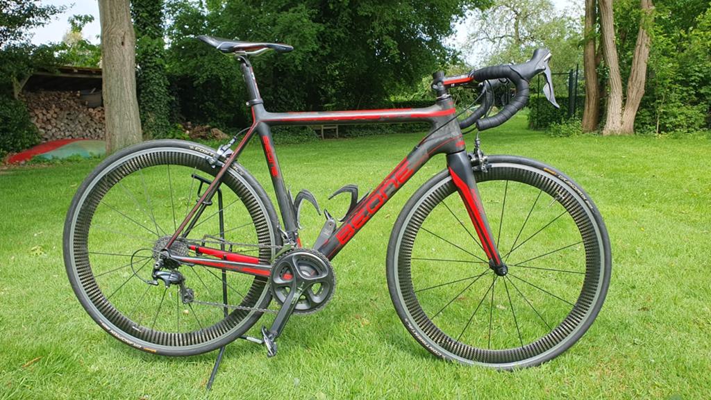 Beone RAW pro carbon Ultegra racefiets, Gebruikt, Carbon, Velgrem, Meer dan 20 versnellingen
