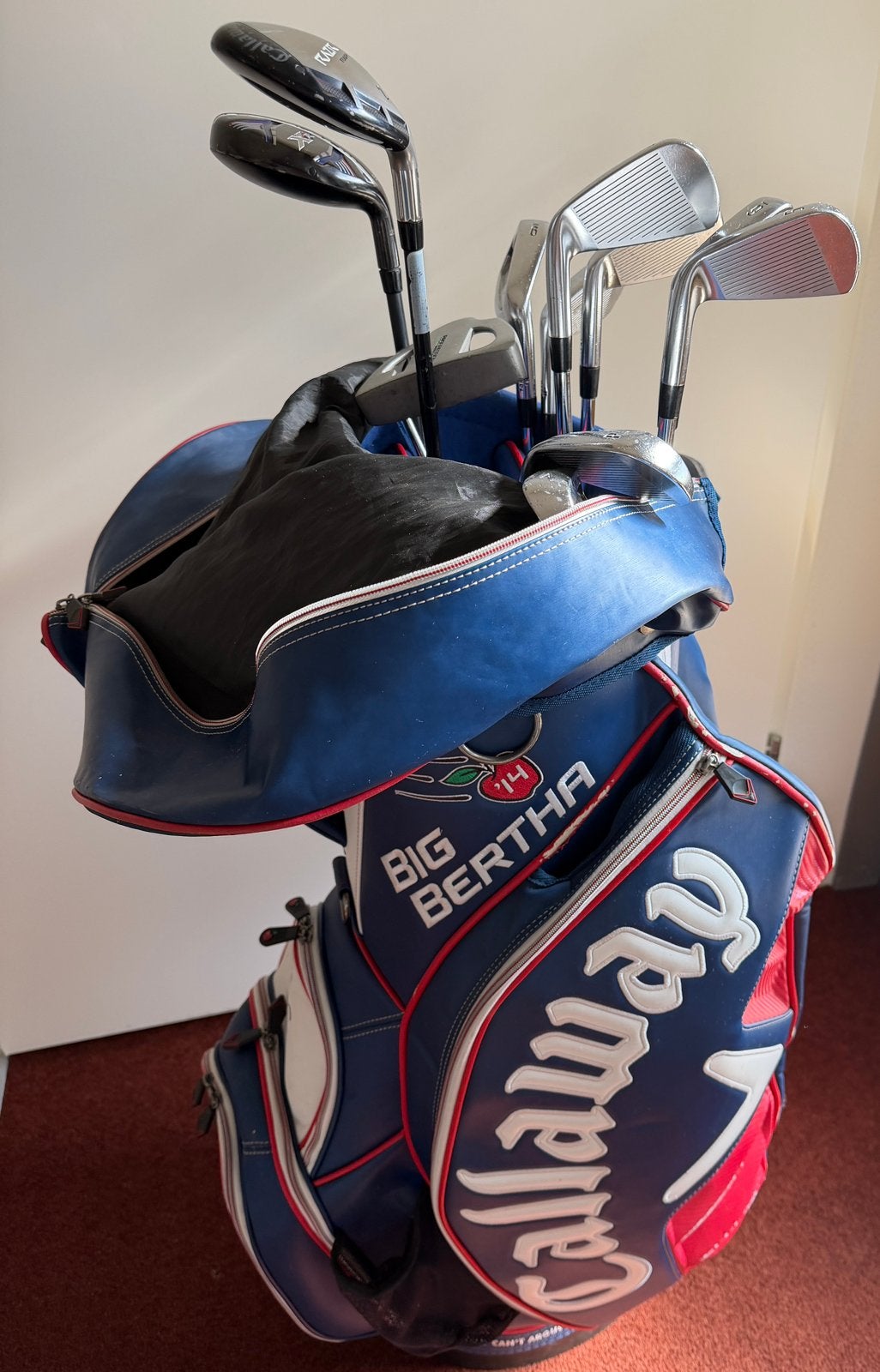 Foto 6 van Complete Callaway RAZR golfset + Big Bertha tas + trolley