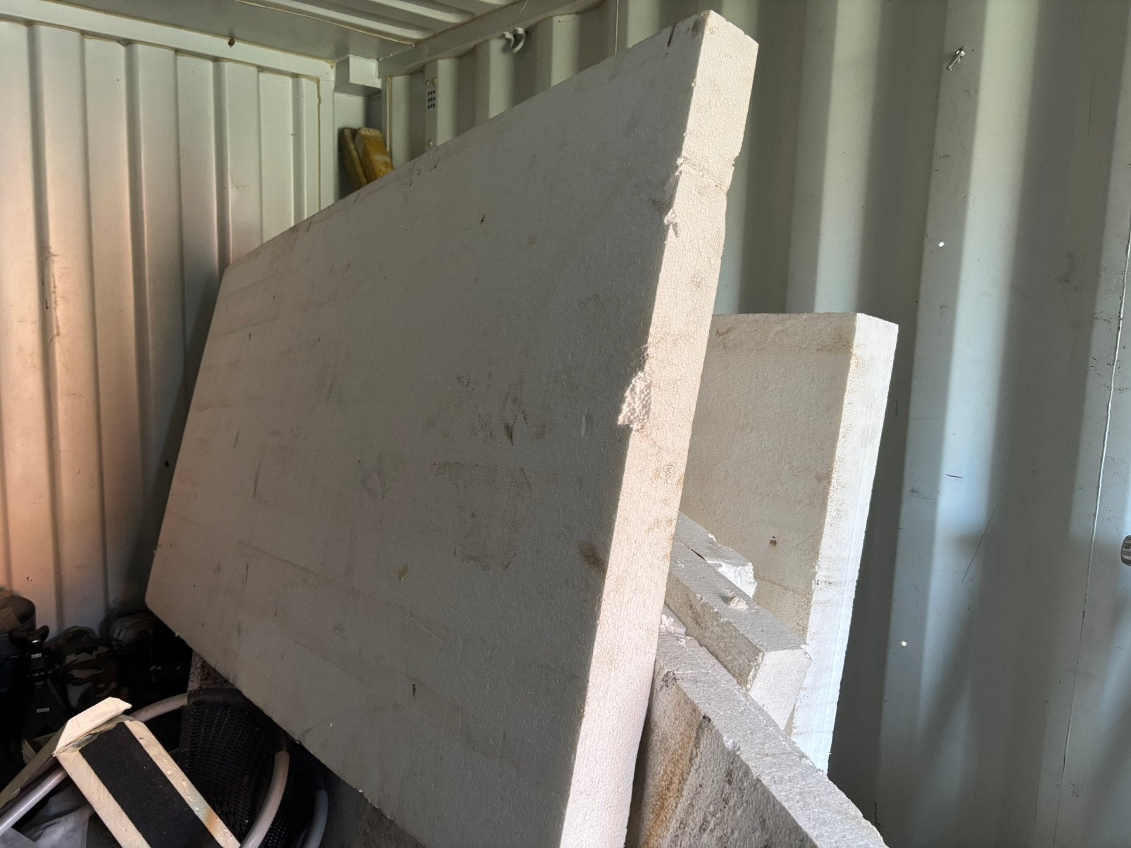 Eps plaat ( 10 cm )  5stuks, Ophalen, Gebruikt, Vloerisolatie, Piepschuim (Tempex)