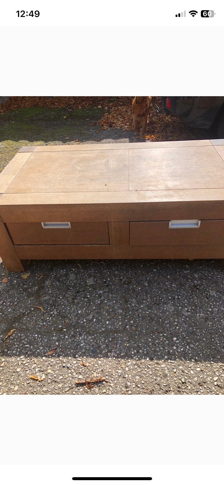 Salontafel goossens, Ophalen, Rechthoekig, 100 tot 150 cm, 50 tot 100 cm