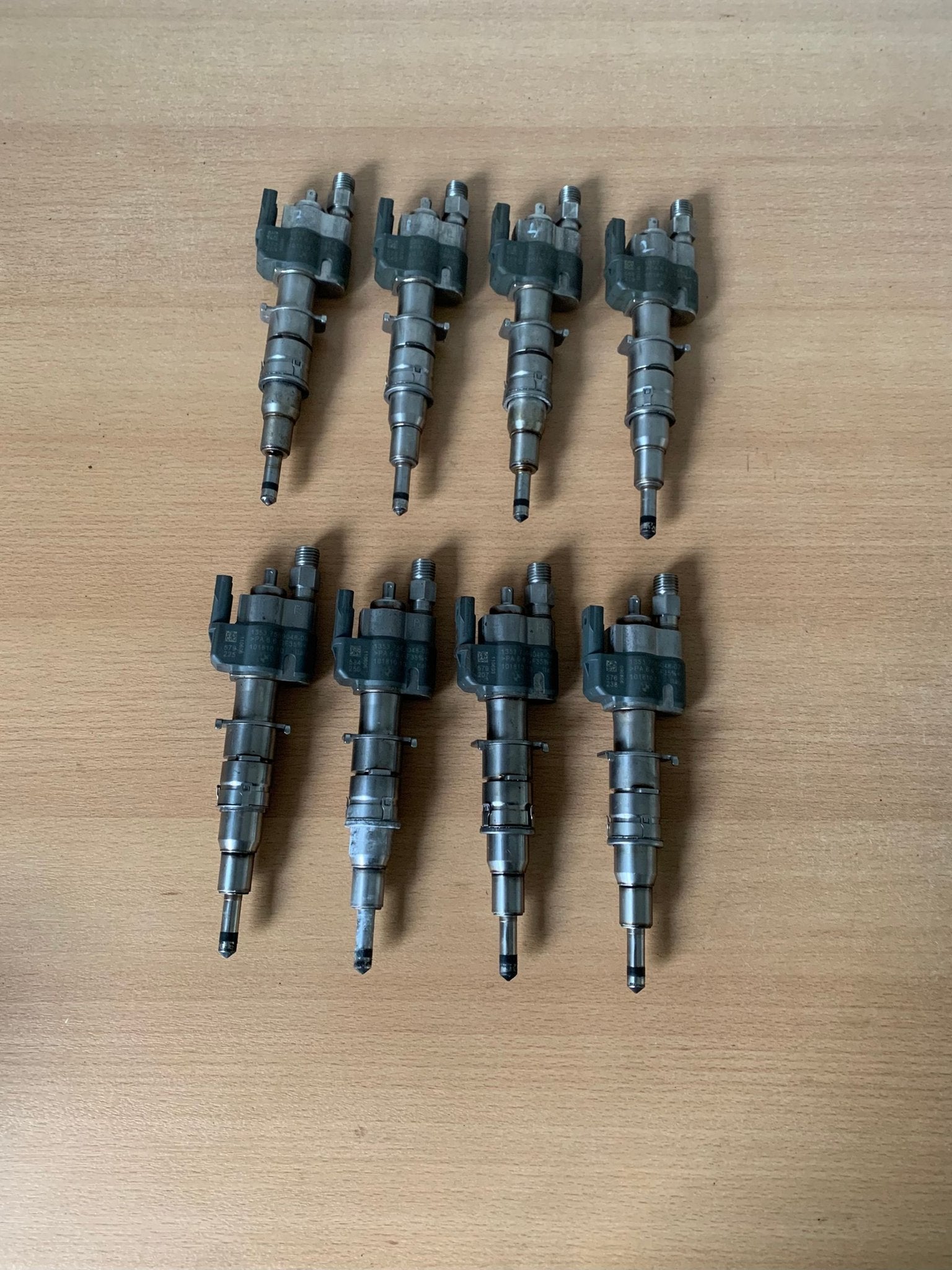 8x benzine injector bmw 1 + 3 serie N43B20A N43B16A Lees, Gebruikt, -, -, Ophalen of Verzenden
