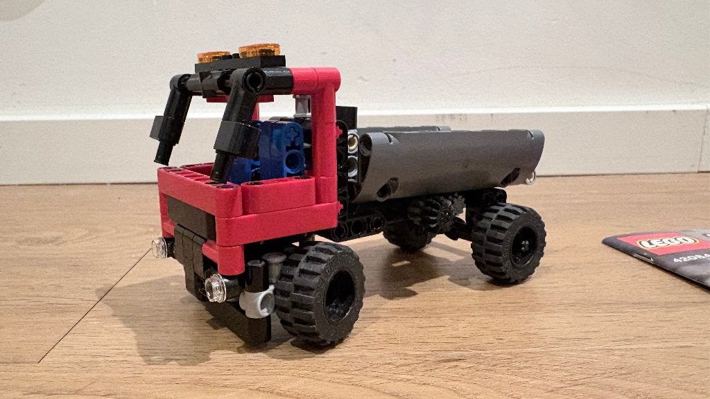 Lego Technic 42084 Container Vrachtwagen & Blusauto, Kinderen en Baby's, Lego, Ophalen of Verzenden, Zo goed als nieuw, Technic