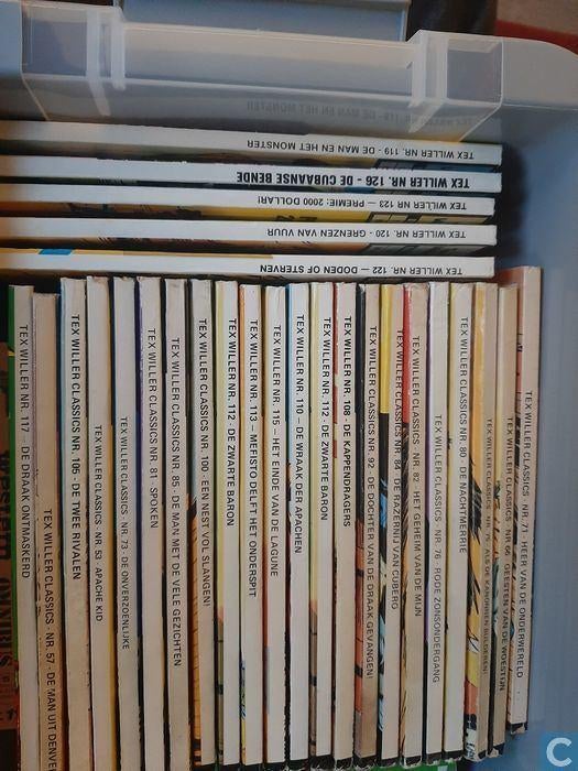Tex Willer - Western stripboekjes - 22 delen, Meerdere stripboeken, Ophalen of Verzenden, Gelezen