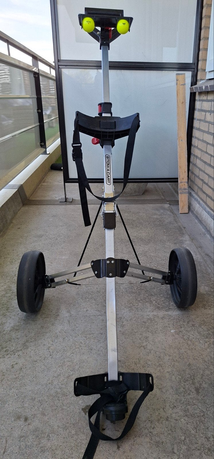 Black Diamond golfkar golftrolley golf trolley, Ophalen, Zo goed als nieuw, Golfkar