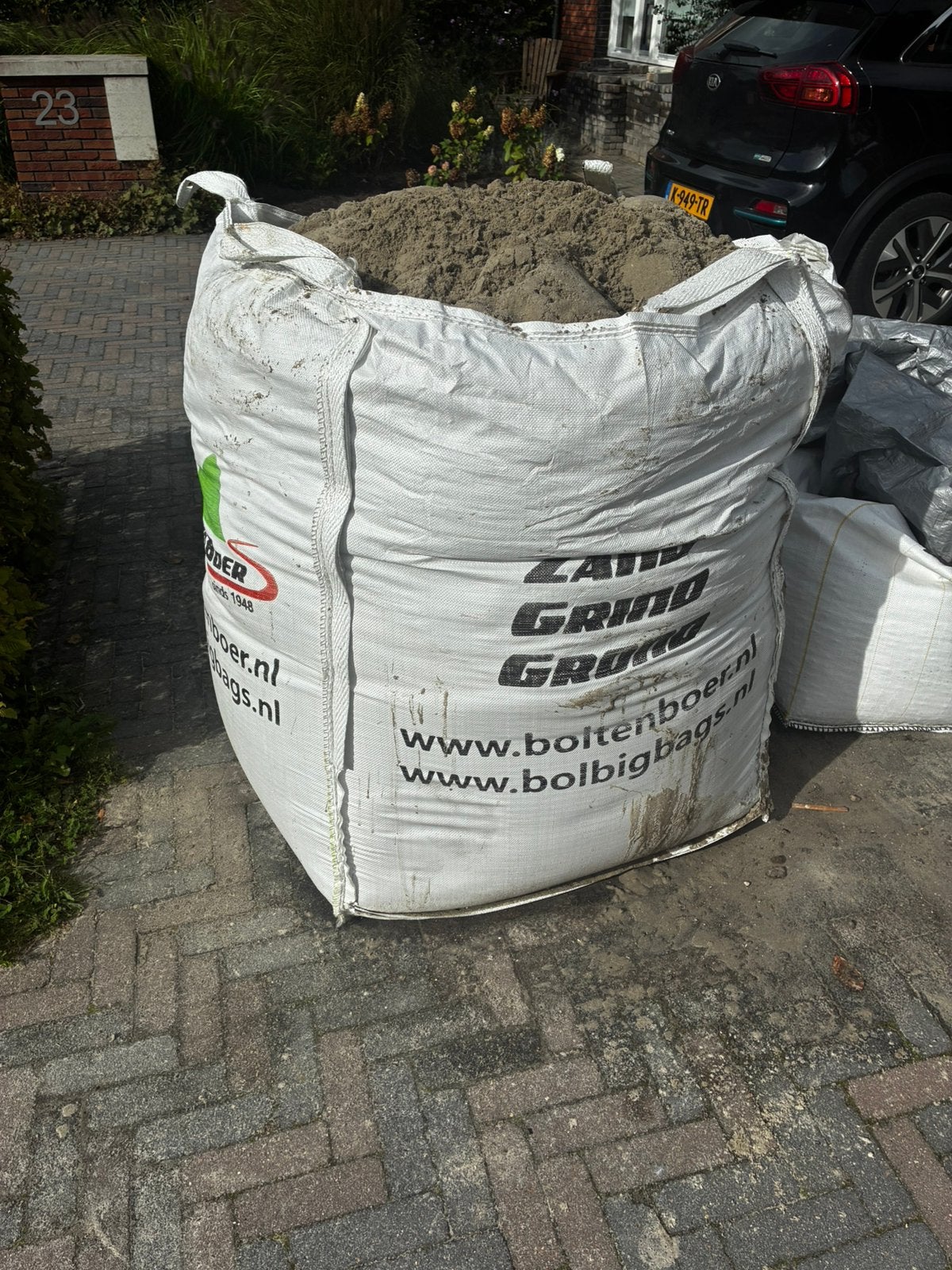 Straat/opvulzand 1 kuub, Tuin en Terras, Ophalen, Nieuw, Ophoogzand