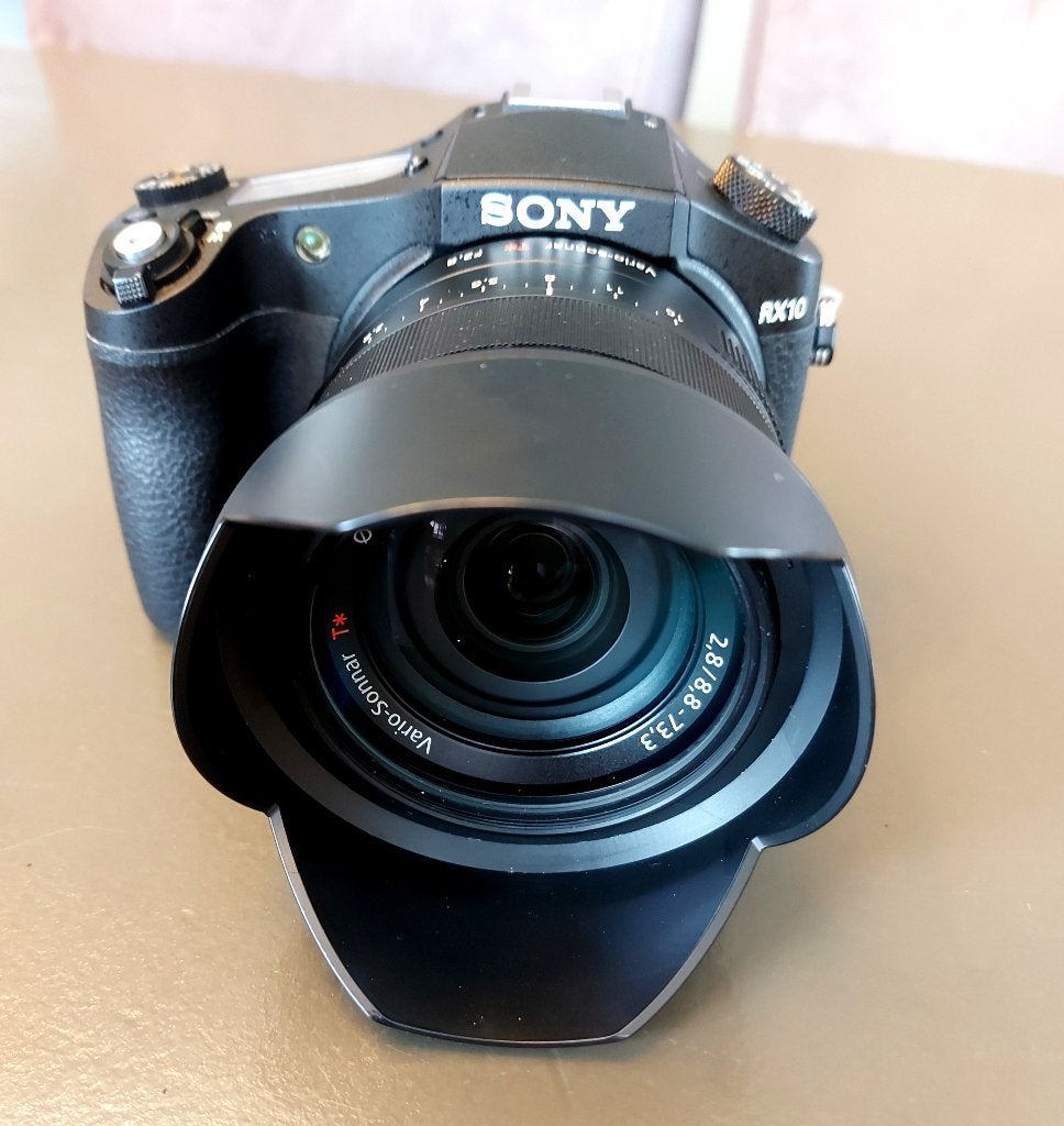 Sony Cyber Shot DSC-RX10 SET, Audio, Tv en Foto, Lensdop, 21 megapixels, Ophalen of Verzenden, Zo goed als nieuw