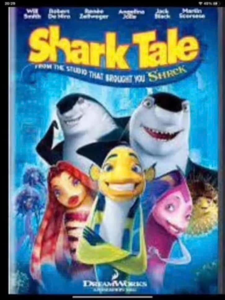 shark tale DVD, Alle leeftijden, Verzenden, Zo goed als nieuw