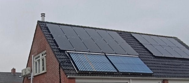 Heatpipes collector voor zonneboiler (23/24 buizen), Ophalen, Gebruikt, Onderdeel